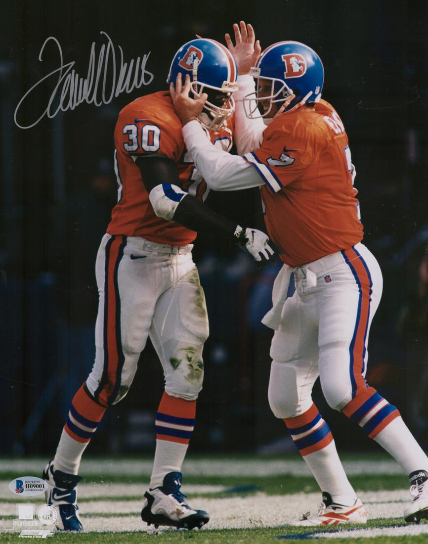 Terrell Davis HOF Signed 11 x 14 Photo BAS COA (1 of 5)