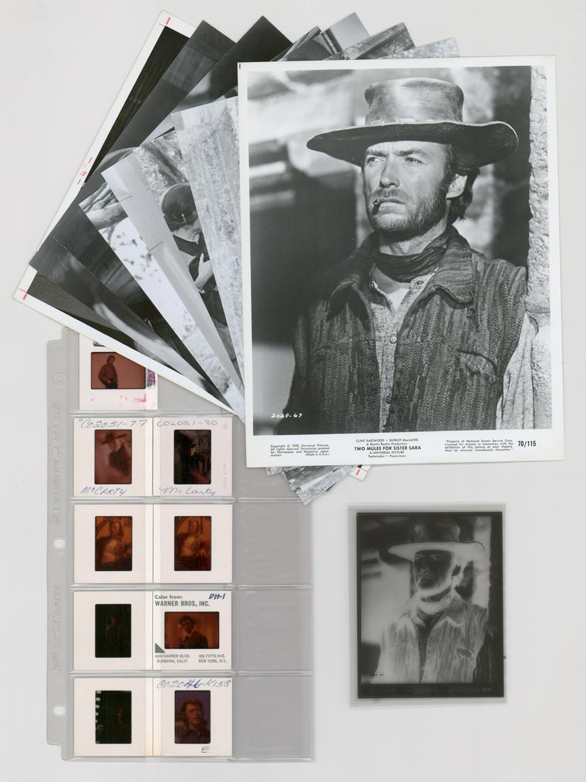 Clint Eastwood Publicity Photos, Slides, Neg's (1 of 6)