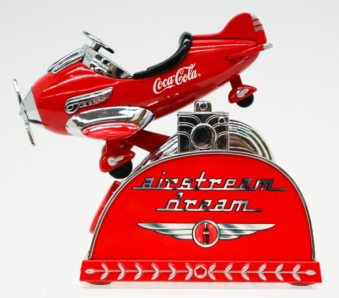 Coca Cola Airplane Musical Bank MIB (1 of 10)