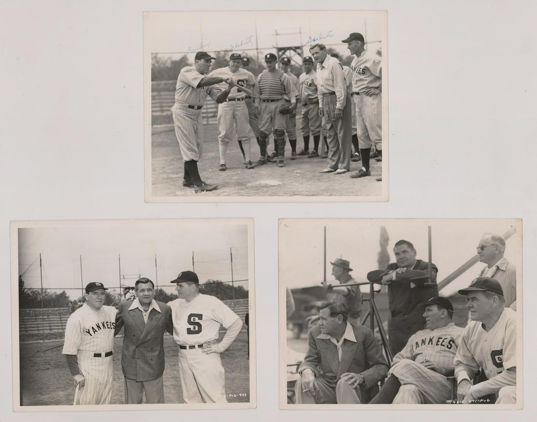 The Babe Ruth Story Vintage Publicity Photos (3) (1 of 2)