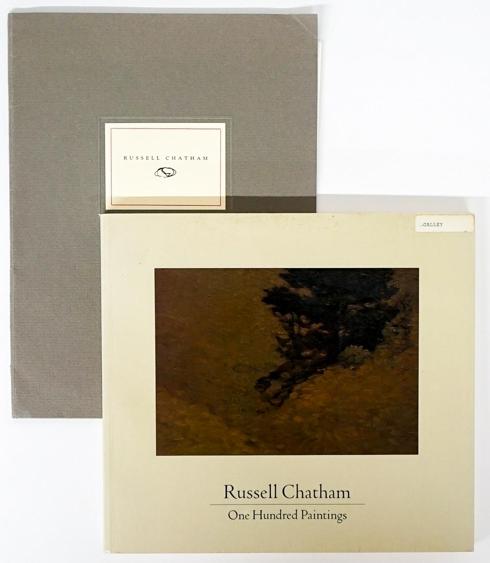 Russell Chatham Press Kit and Book: Russell Chatham Press Kit and Book. Provenance: Estate of Russell Johanson, Ravenna Rare Books, Seattle, WA. If lot is absent of a condition report a condition report may be requested via email. Condi