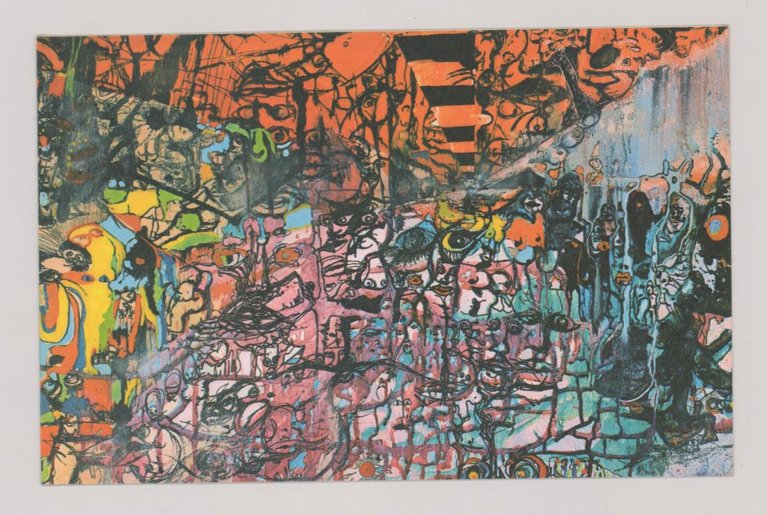 John Lennon for Variety Club Holiday Card: John Lennon for Variety Club vintage holiday card. Measures 4.5625 in. x 7.375 in. Not a facsimile or reproduction. Unused, EX+/NearMint. Provenance: Estate of Russell Johanson, Ravenna Rare Books, Se