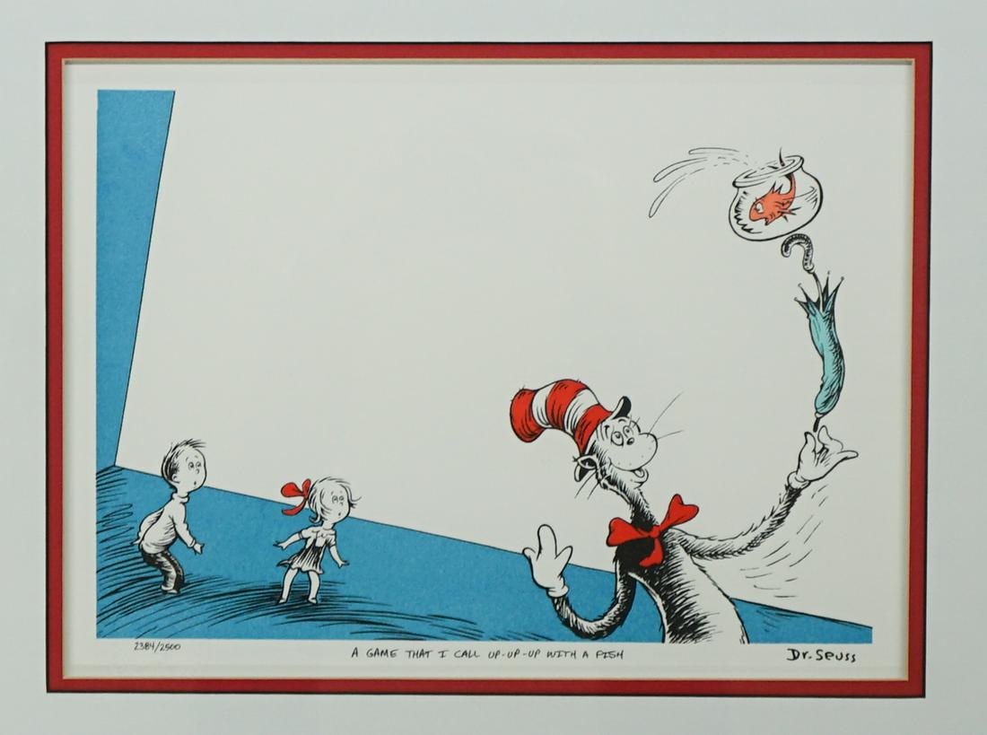 Dr. Seuss Cat in the Hat's 40th Anniversary Print (1 of 7)