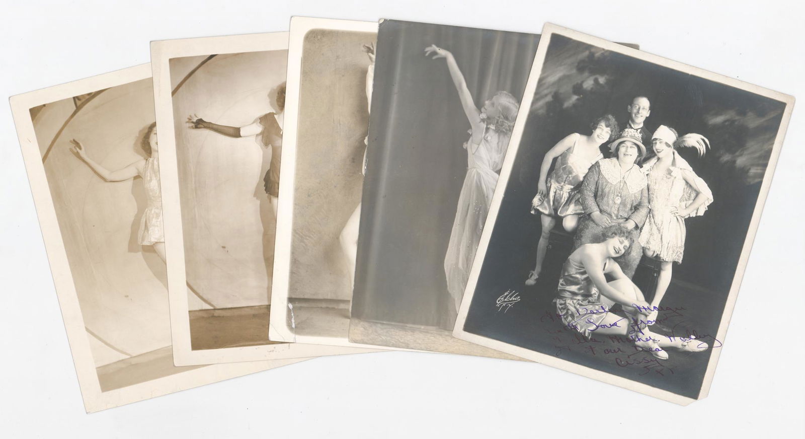 Antique Double-Weight Ballerina Photos (5) (1 of 4)