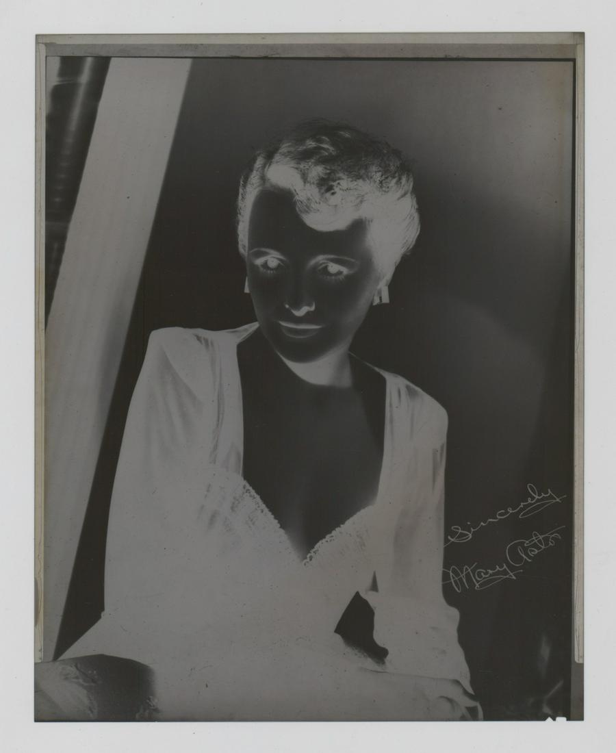 Mary Astor Original Negative for Publicity Photo (1 of 2)