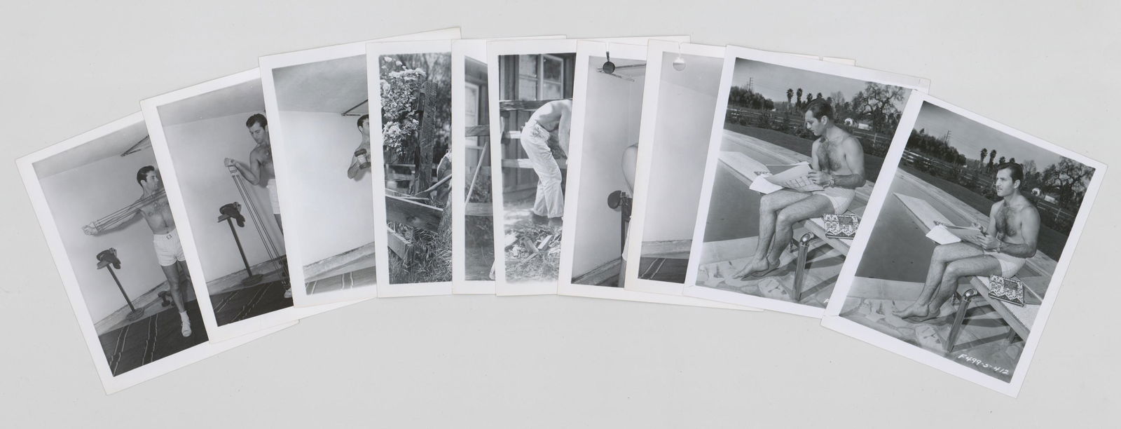 George Montgomery Vintage Candid Photos (10) (1 of 7)