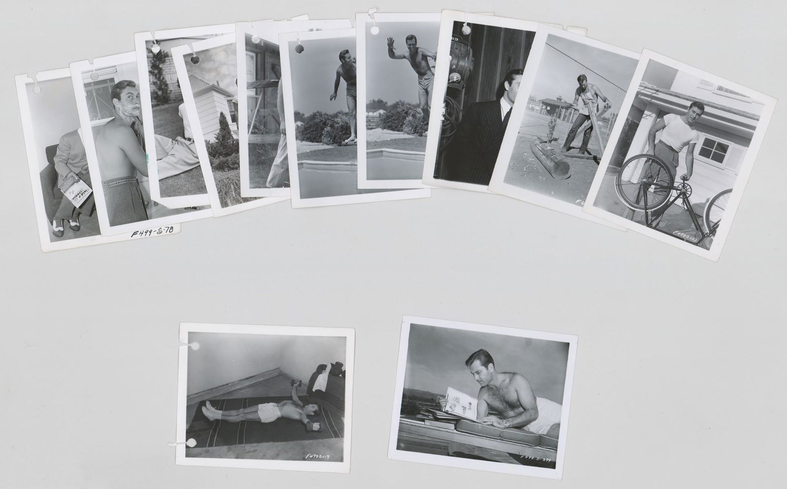 George Montgomery Vintage Candid Photos (12) (1 of 7)