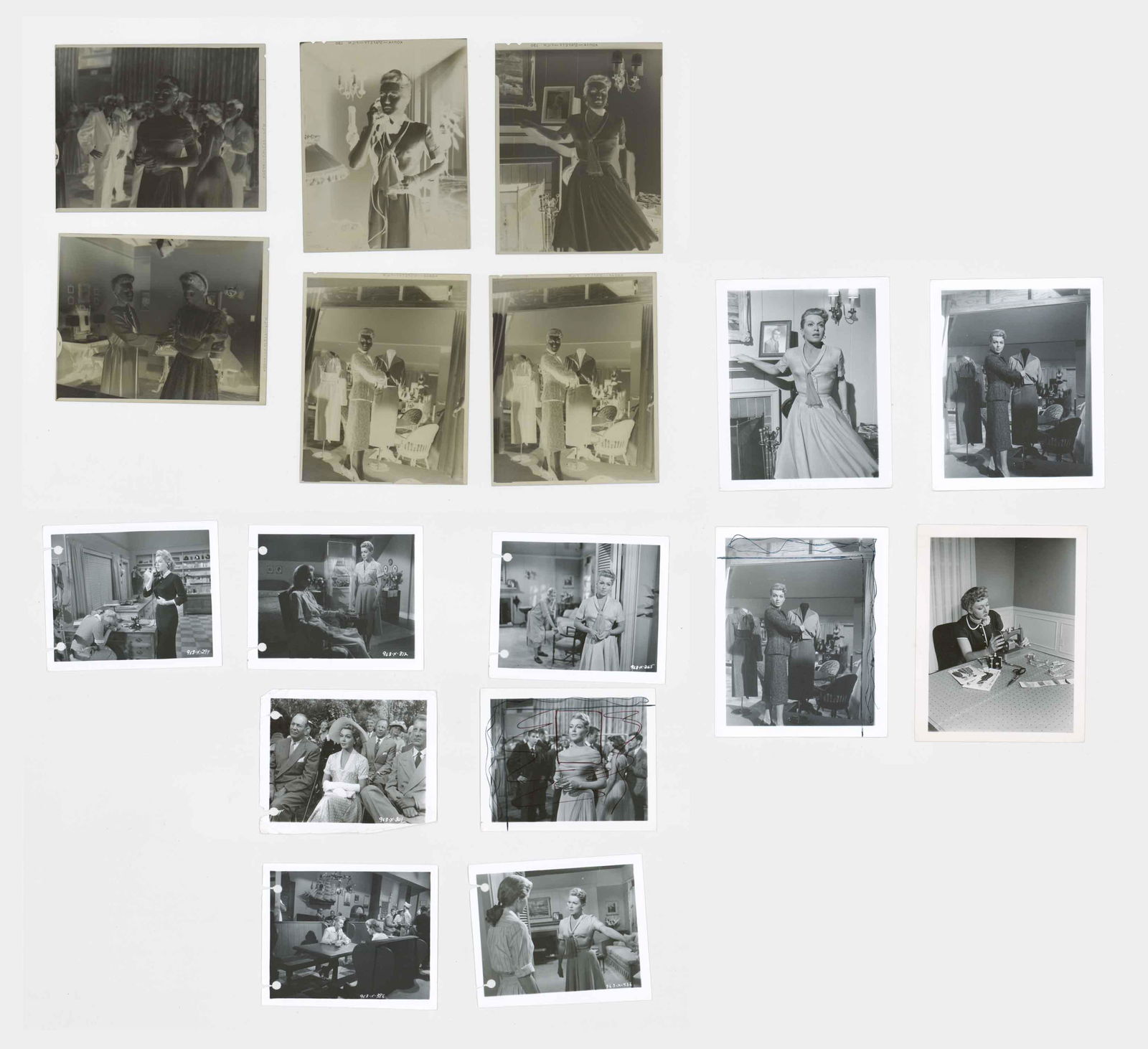 Lana Turner Production Photos and Negatives (17) (1 of 5)