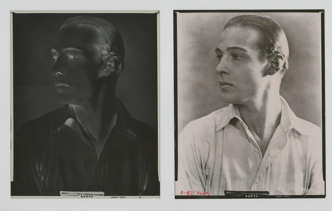 Rudolph Valentino Original Negative and Photo (1 of 2)