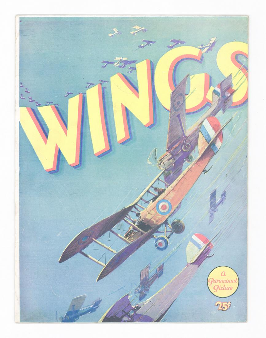 Wings (Paramount, 1927) Souvenir Program (1 of 3)