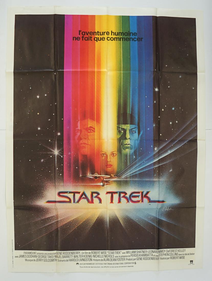 Star Trek Large French Movie Poster (1 of 2)