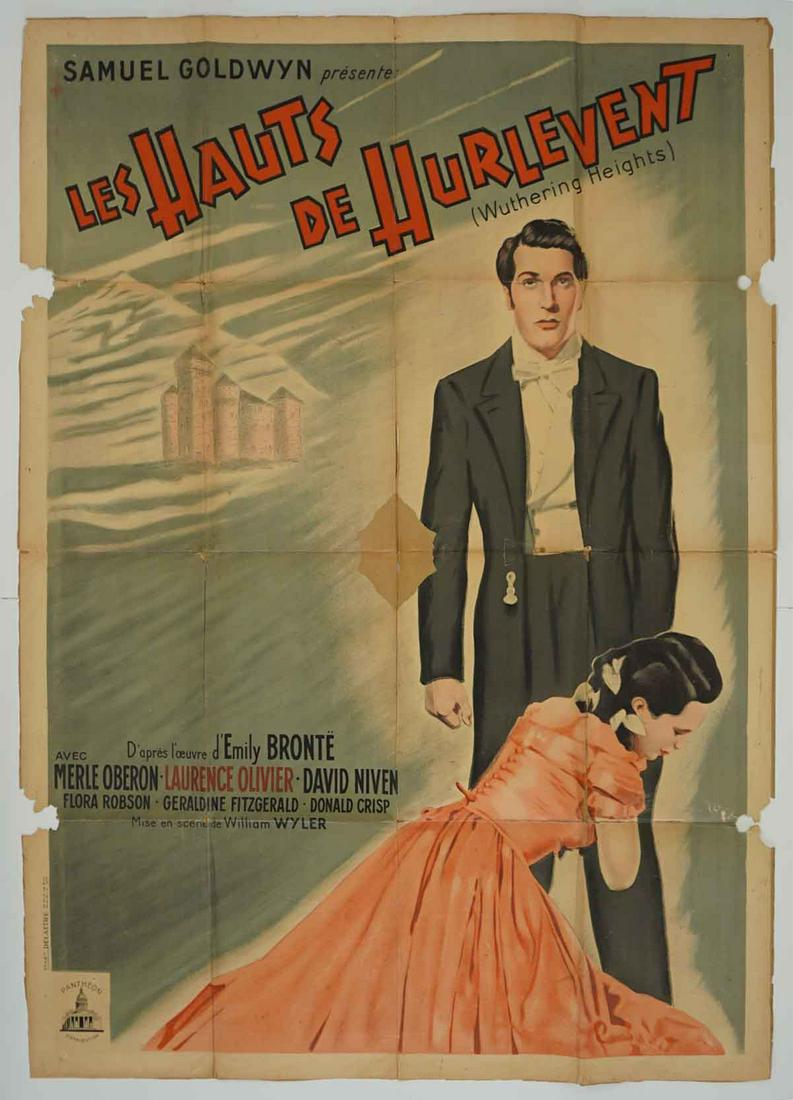 Wuthering Heights Large Poster (France, 1939) (1 of 2)