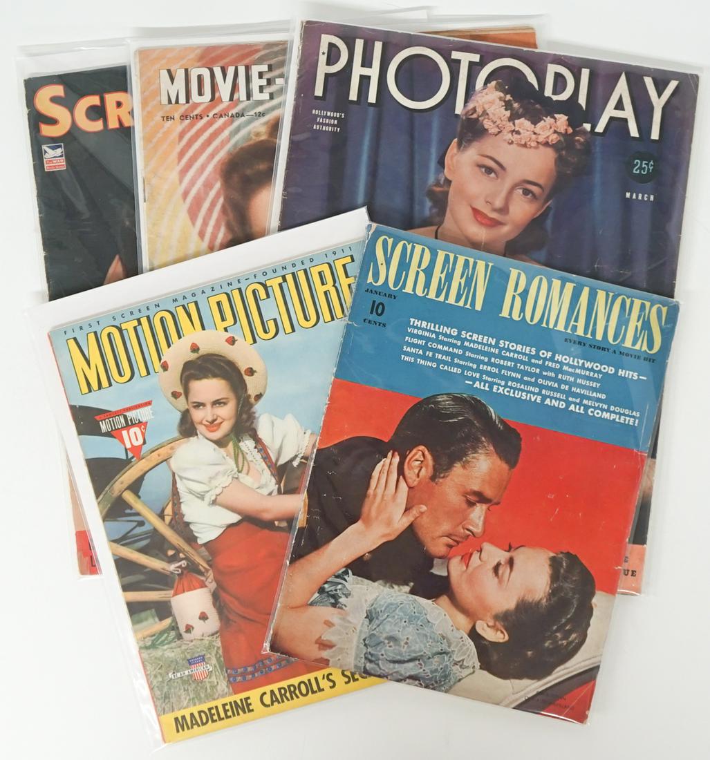 Olivia de Havilland Vintage Magazine Covers (5) (1 of 5)