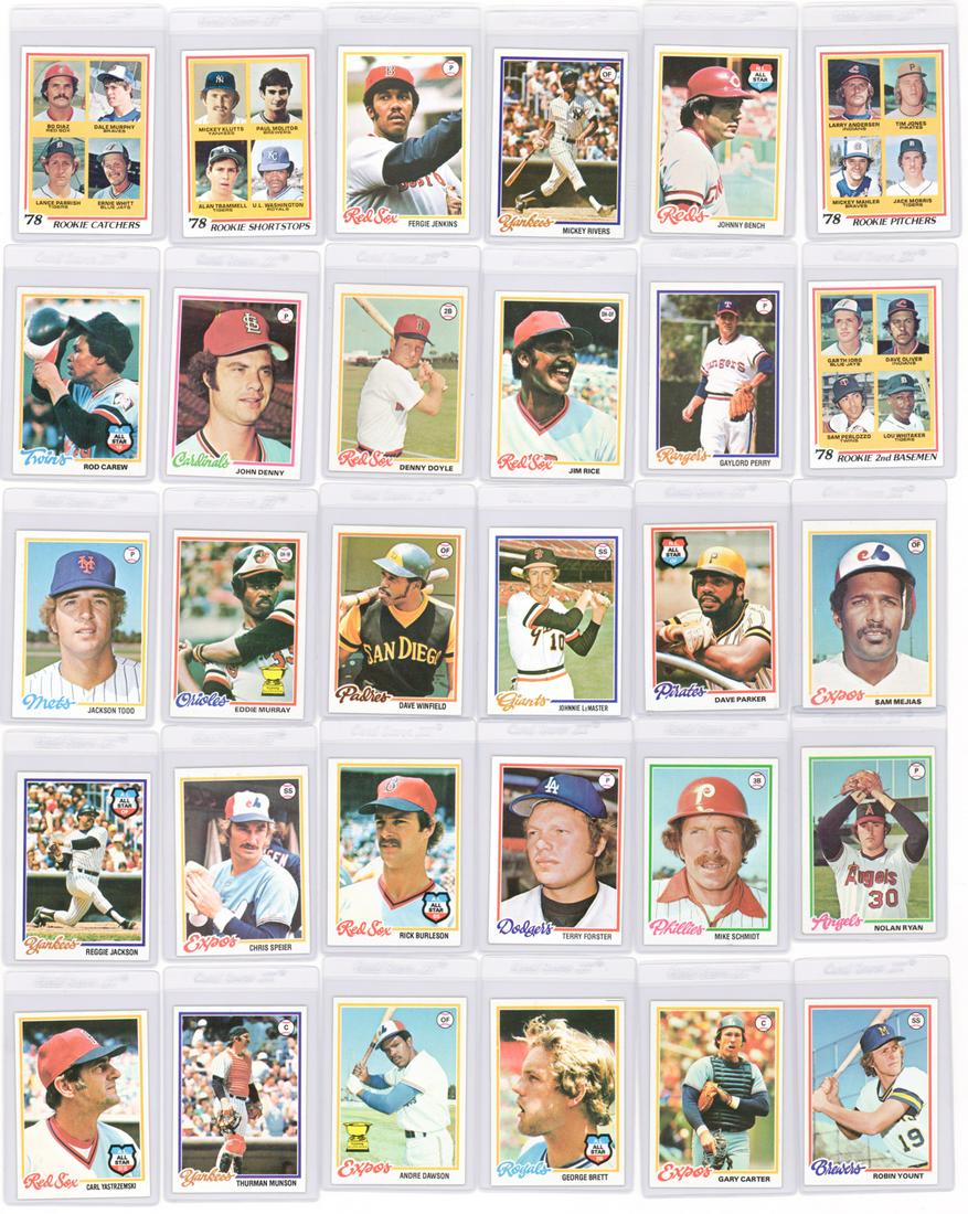 1978 Topps Baseball Complete Set (1 of 3)