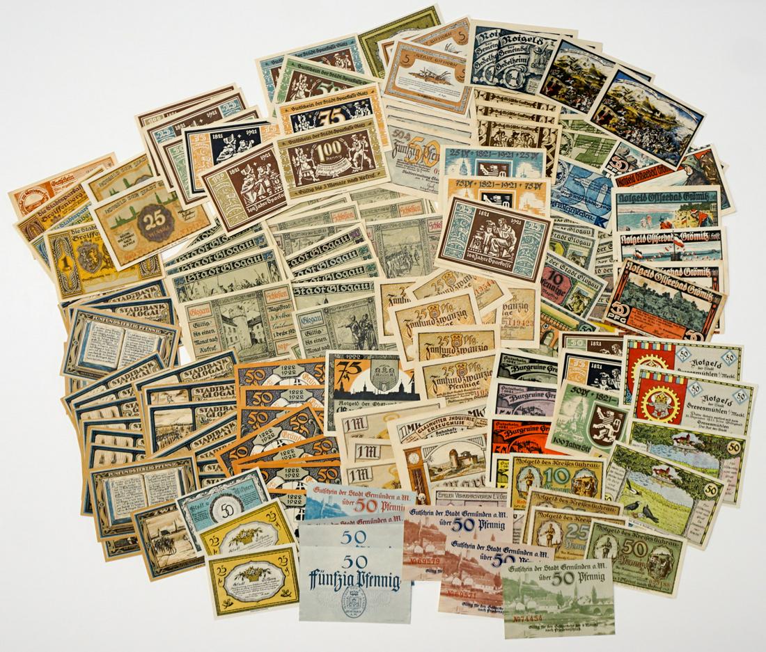 Group of German and Assorted Foreign Currency (1 of 1)