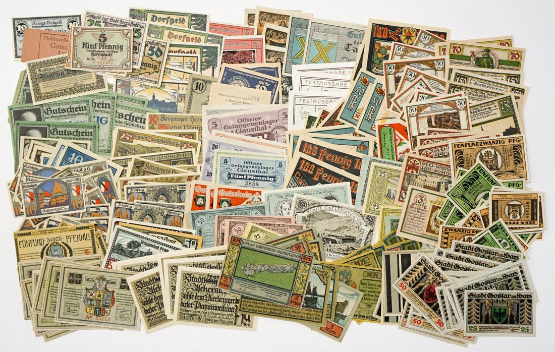 Group of German and Assorted Foreign Currency (1 of 1)