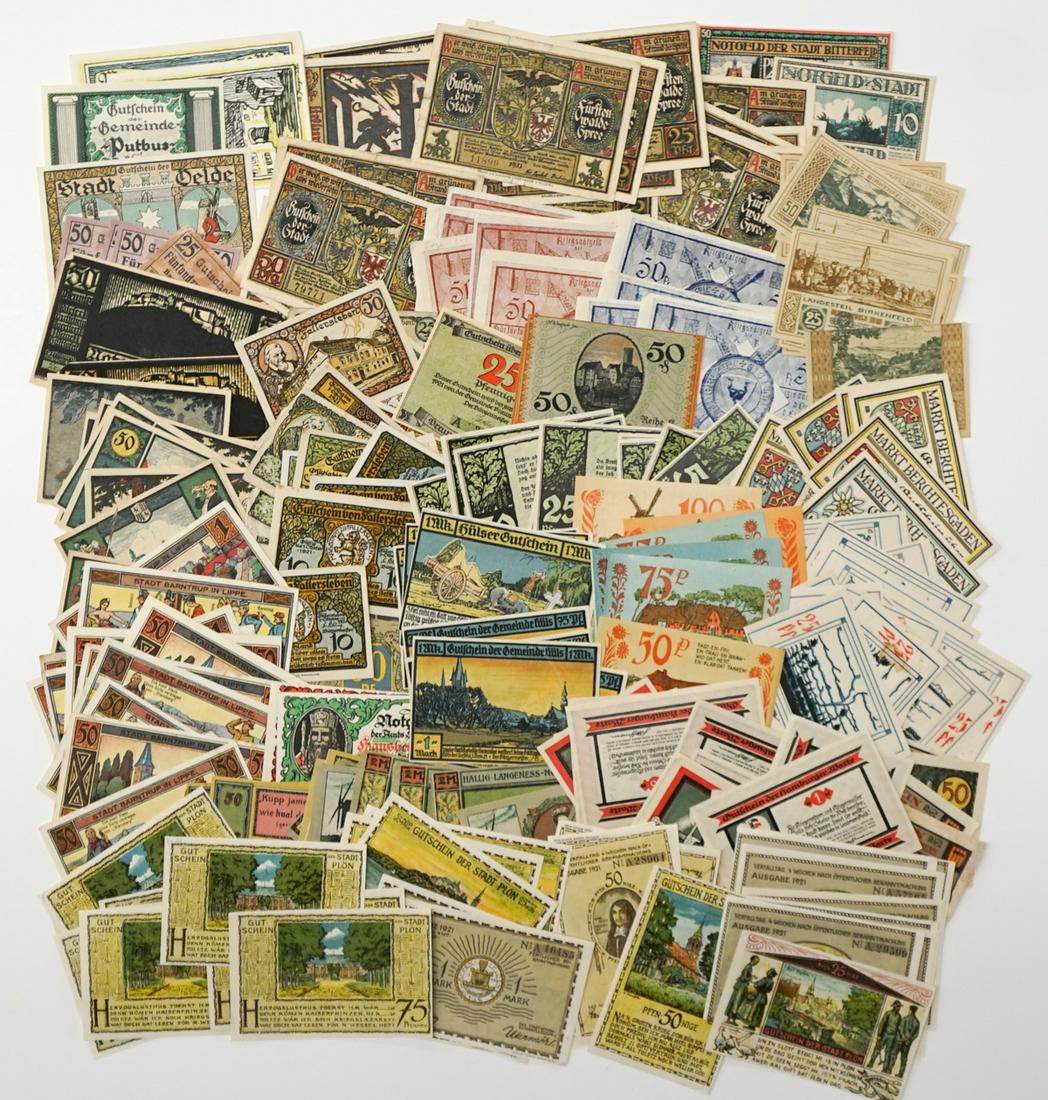 Group of German and Assorted Foreign Currency (1 of 1)