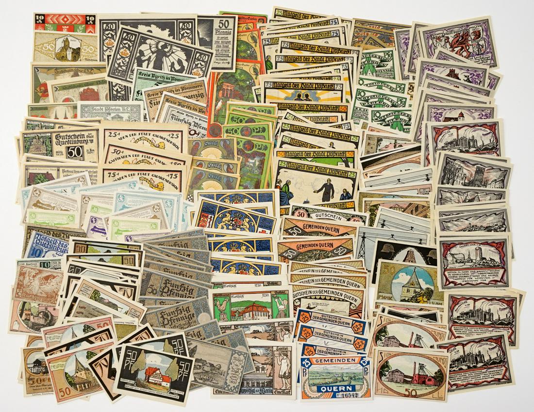 Group of German and Assorted Foreign Currency (1 of 1)