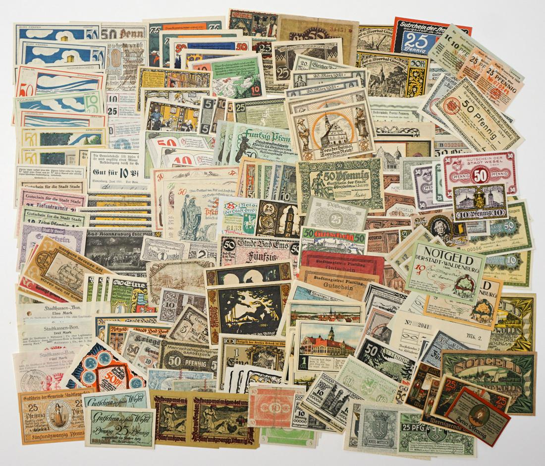 Group of German and Foreign Currency (1 of 1)