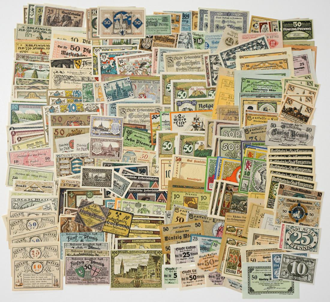 Group of German and Assorted Foreign Currency (1 of 1)