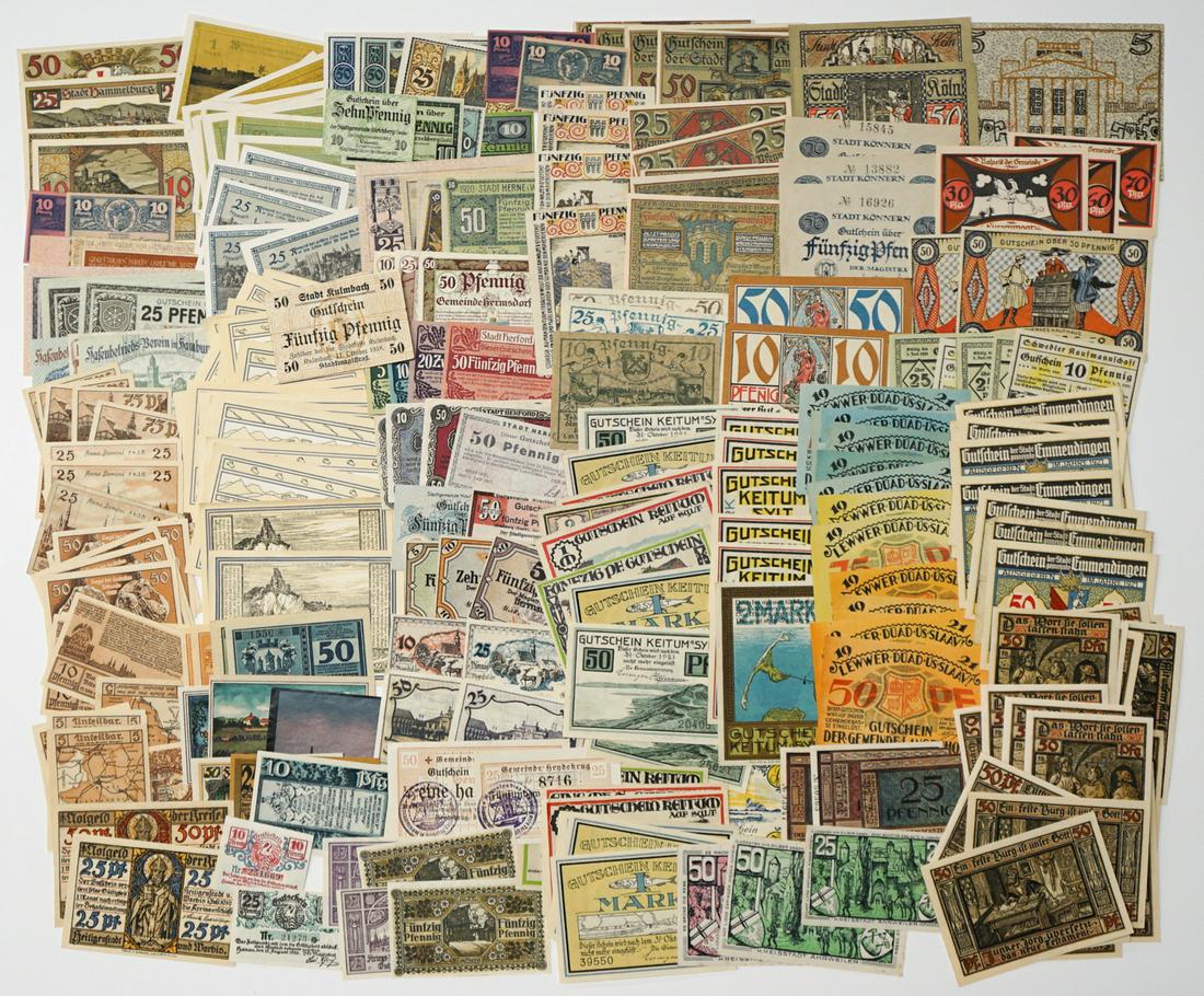 Group of German and Assorted Foreign Currency (1 of 1)