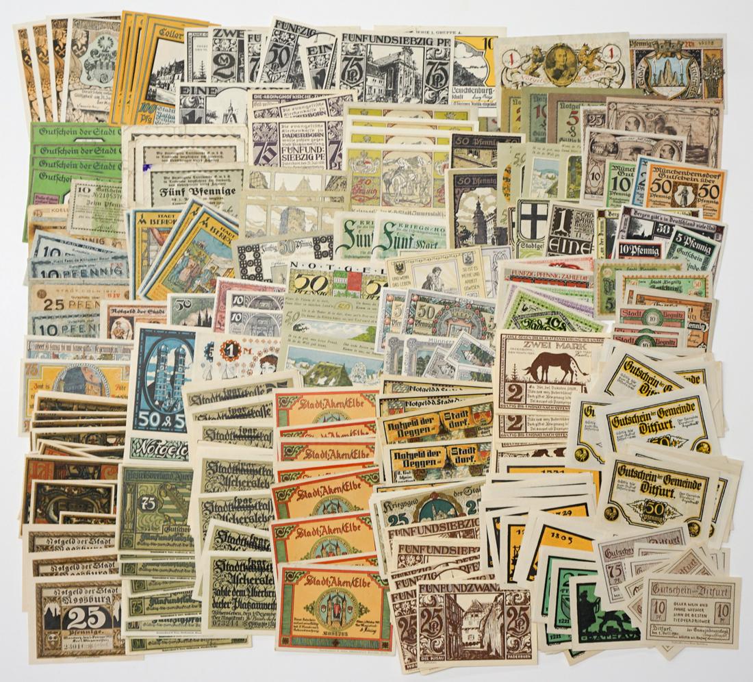 Group of German and Assorted Foreign Currency (1 of 1)