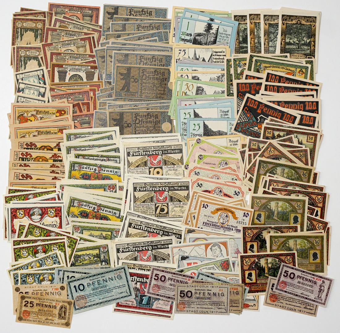 Group of German and Assorted Foreign Currency (1 of 1)