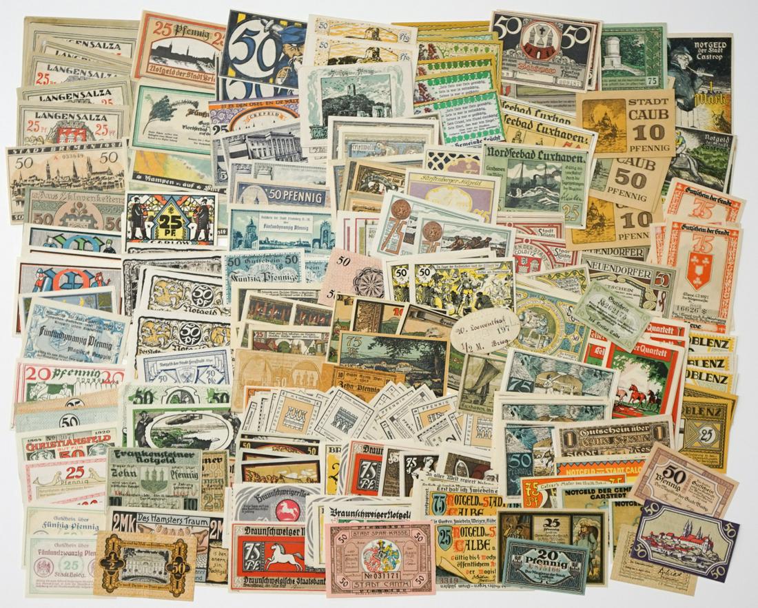 Group of German and Assorted Foreign Currency (1 of 1)