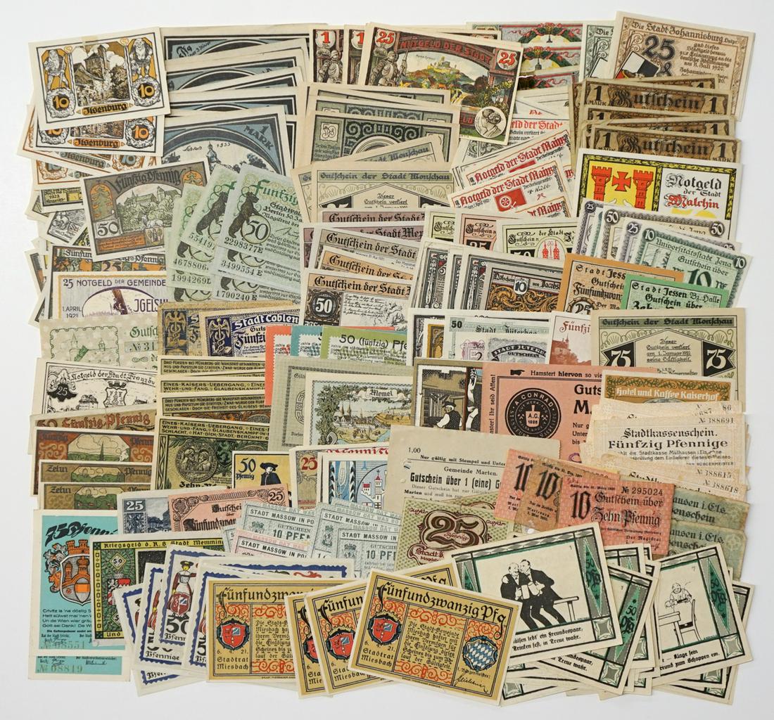 Group of German and Assorted Foreign Currency (1 of 1)
