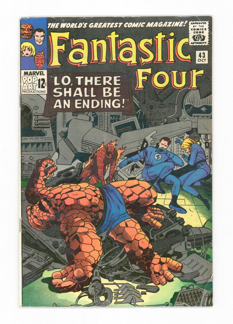 The Fantastic Four #43 Marvel Comics (1 of 2)