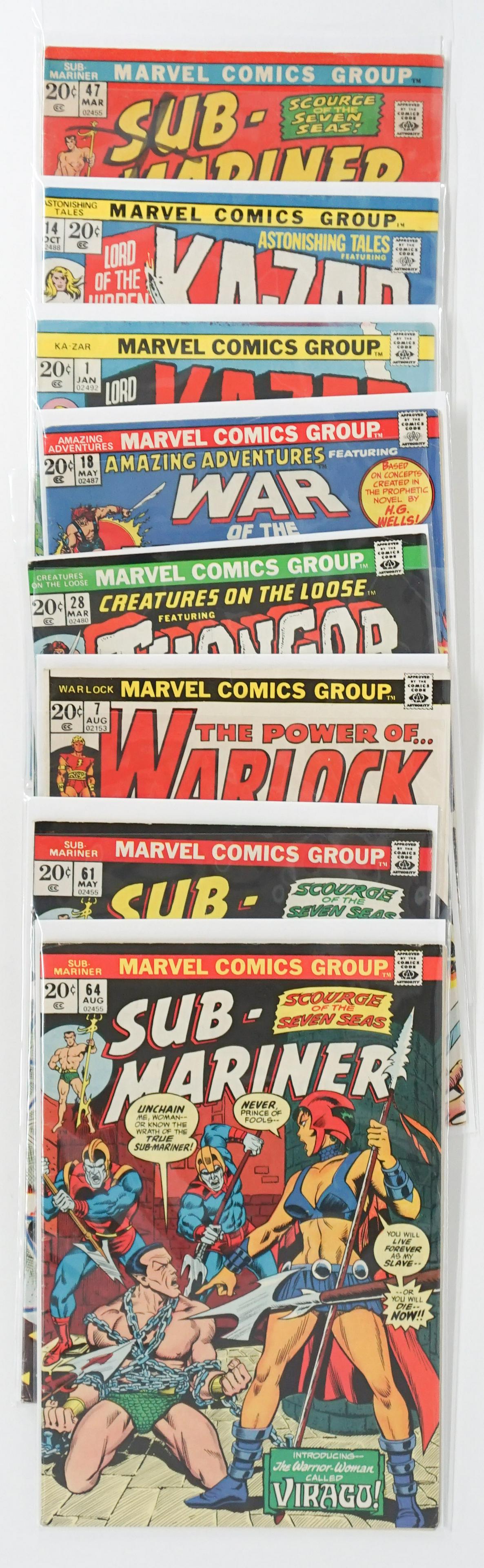 Assorted Silver Age Marvel Comics (8) (1 of 3)