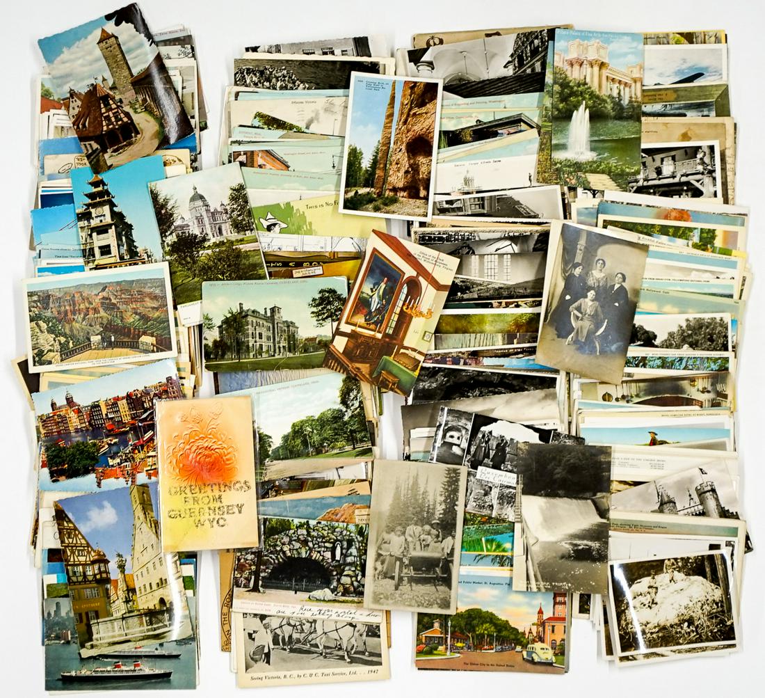 Box of Antique Postcards (1 of 1)
