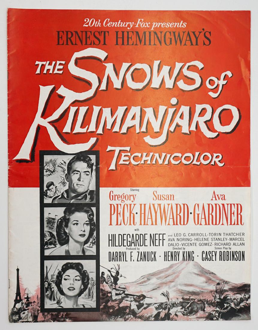 Snows of Kilimanjaro Campaign Book 1952 (1 of 4)