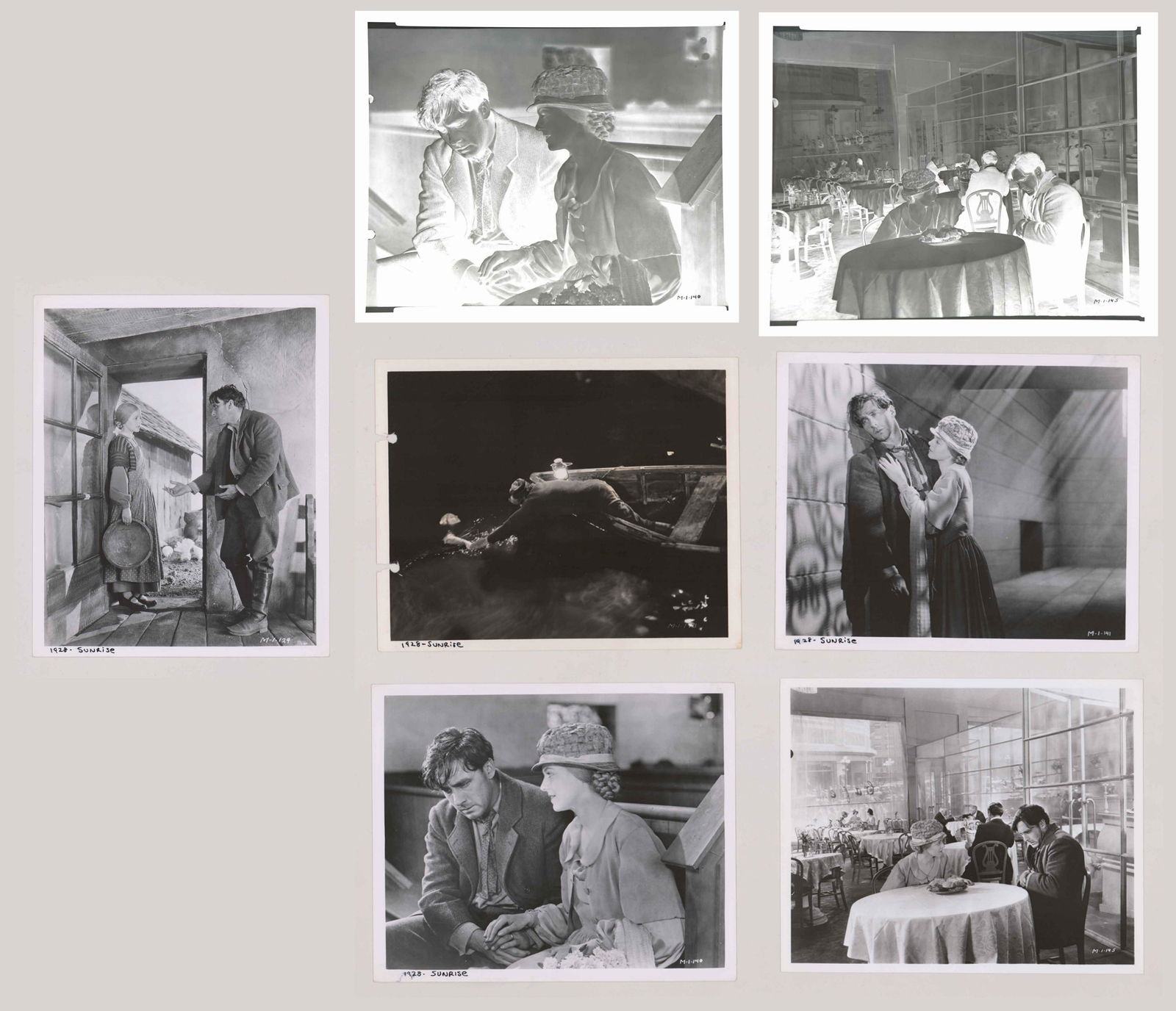 Janet Gaynor 'Sunrise' Keybook and Negatives (7) (1 of 7)