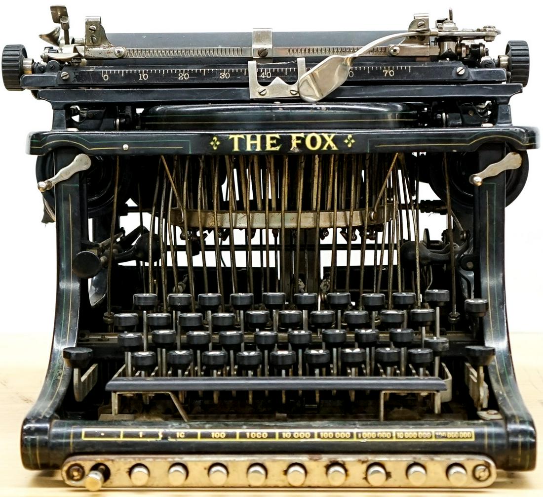 The Fox No.3 Antique Typewriter (1 of 10)