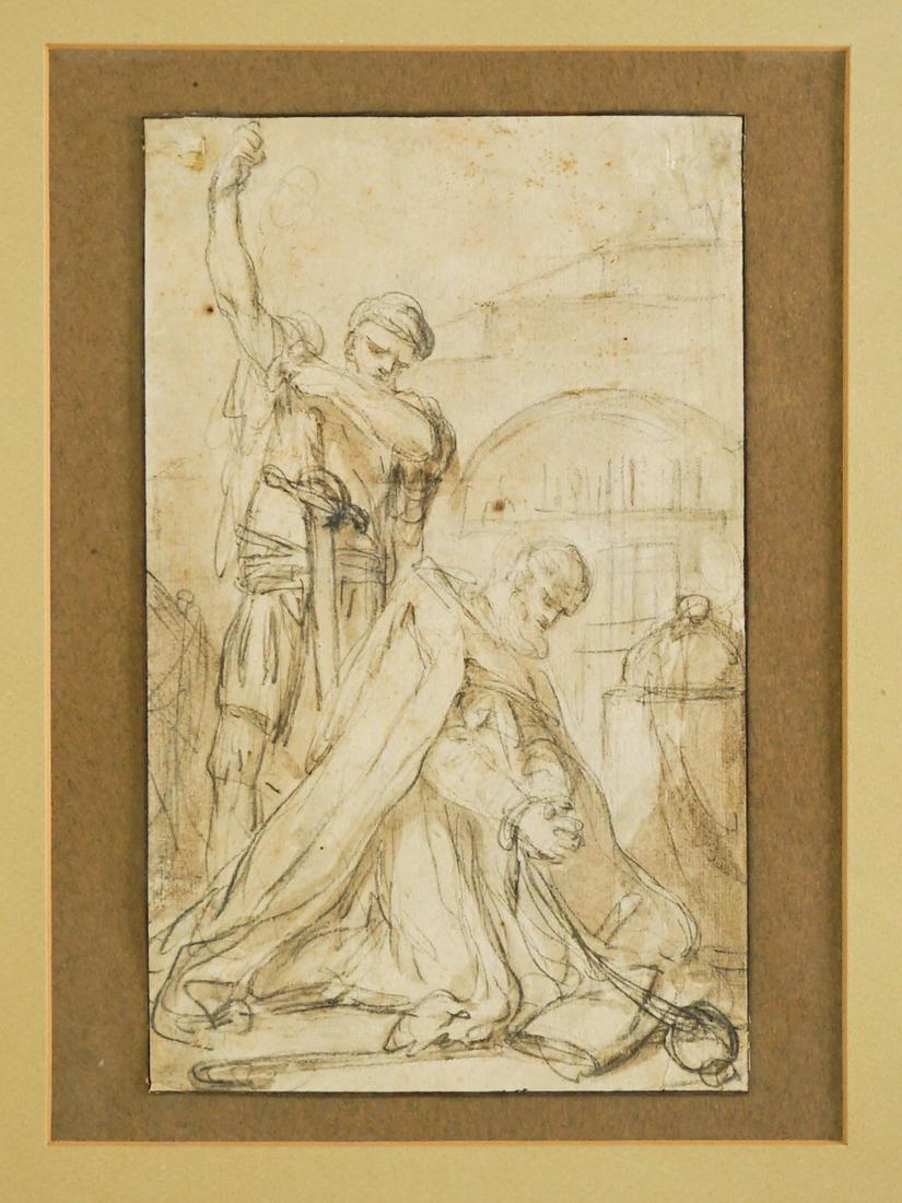 Hans van Aachen (1553-1615) Pencil/Wash (1 of 5)