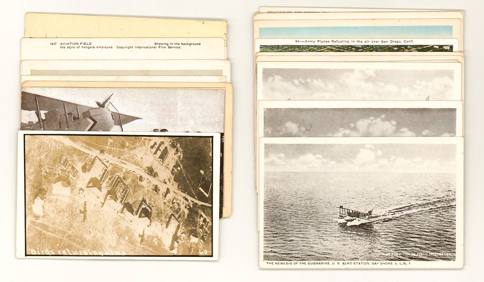 [Aviation, United States] Postcards (23): [Aviation, United States] Group of American postcards (23). We ship most items in this auction in house and gladly combine shipping if possible of multiple items. Provenance: David Cressey Collection.