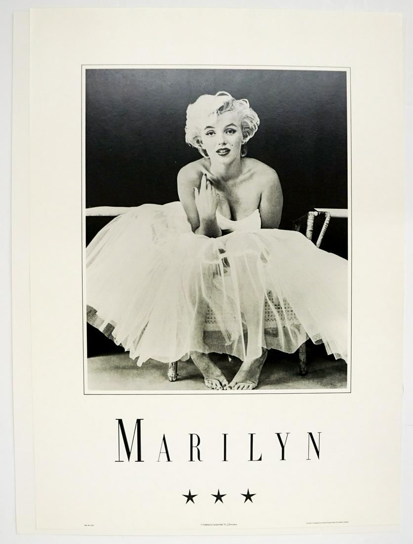 Candyminster (10) Prints; Monroe, Dean, Bowie: Group of ten prints by Candyminster T/A Cornich printed in England. Includes: 1) John Lennon (C-11) 2) David Bowie (C039) 3) James Dean (C046) and (C040) 4) Judy Garland (C01) 5) The Beatles (C07) 6)