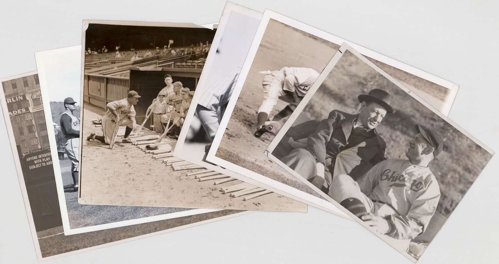 Chicago Cubs Vintage Press, Wire, Publicity Photos (1 of 7)