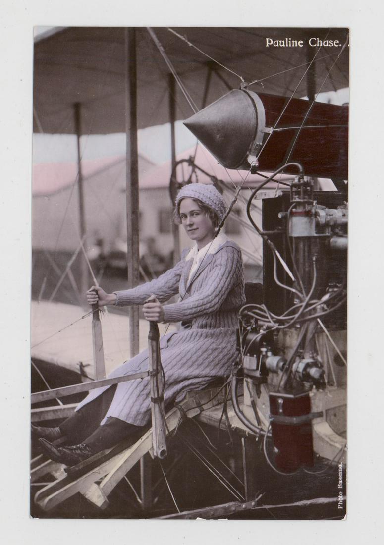 Pauline Chase Antique Real Photo Postcard: Pauline Chase antique real photo postcard. Excellent condition. We ship most items in this auction in house and gladly combine shipping if possible of multiple items. Provenance: David Cressey Collect