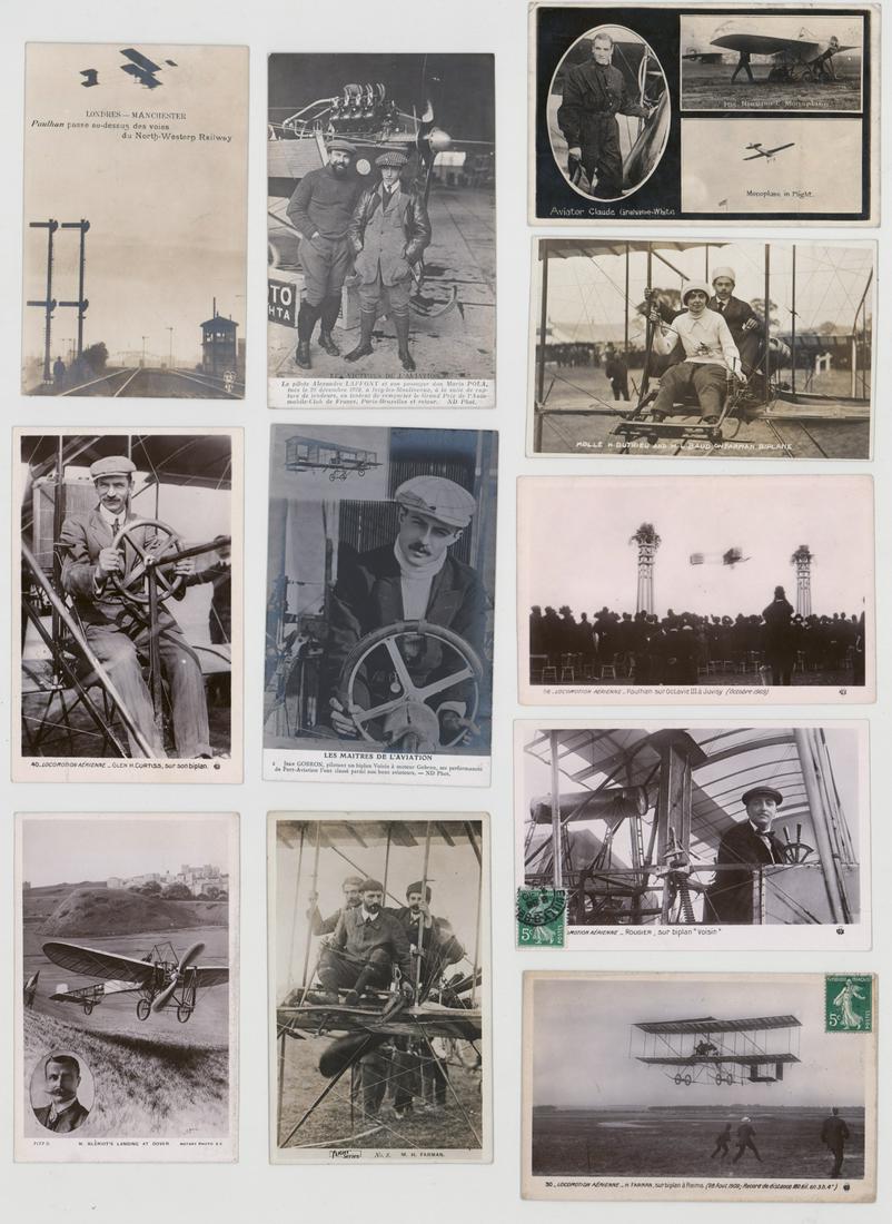 [France, Aviation] Antique Real Photo Postcards 11 (1 of 2)