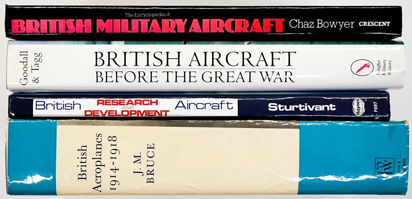[Great Britain, Aviation] Group of Large Books (4) (1 of 2)