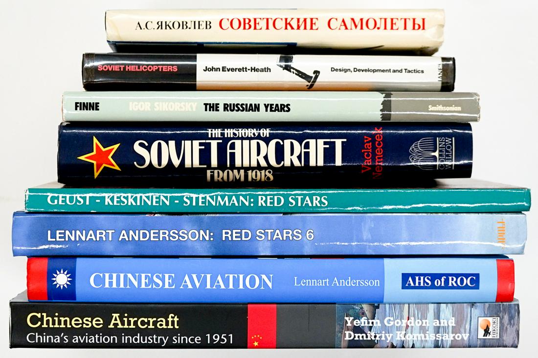 Soviet and Chinese Aviation Books (8) (1 of 3)