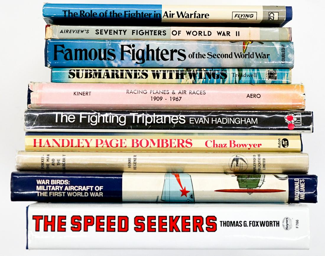Fighter Planes Hardcover Books (10) (1 of 4)