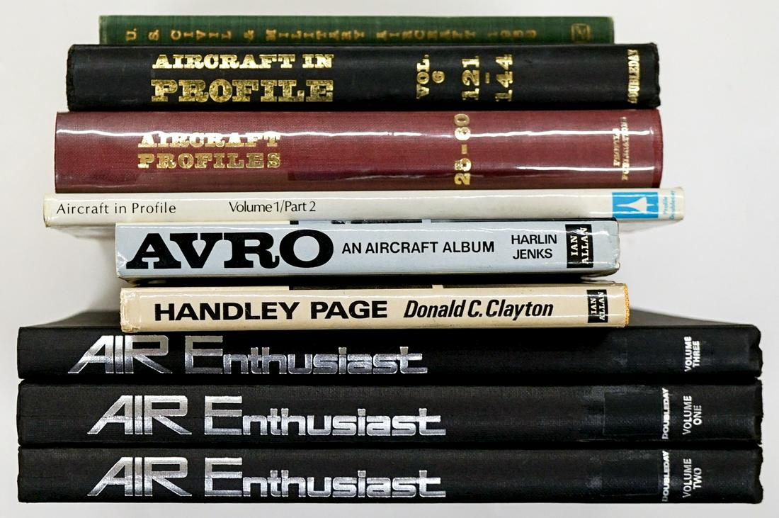 Aviation Books and Bound Magazines (9) (1 of 2)