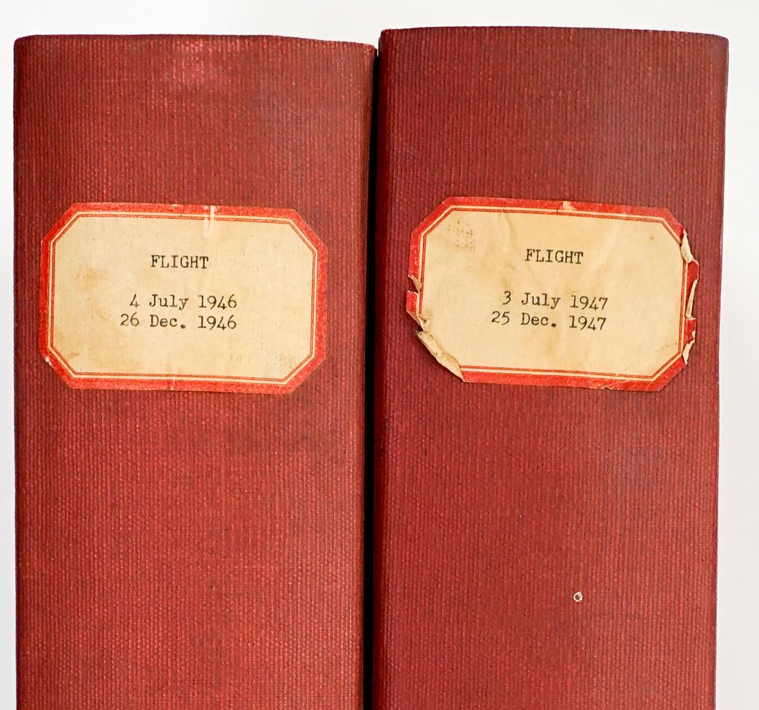 Flight Magazine 1946-47 Bound Magazines (1 of 4)