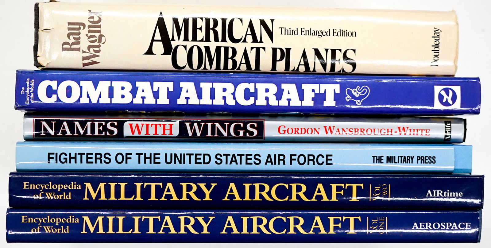 Combat and Fighter Planes Lg Hardcover Books (6) (1 of 3)