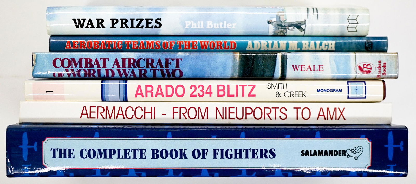 [Fighter, Combat and Aerobatic] Lg HC Books (6) (1 of 3)