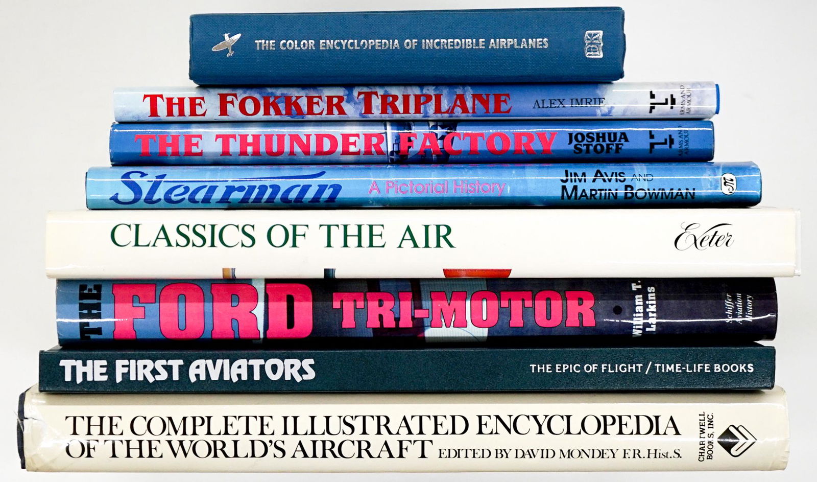 [Fighter Planes, Classics] Hardcover Books (8) (1 of 3)