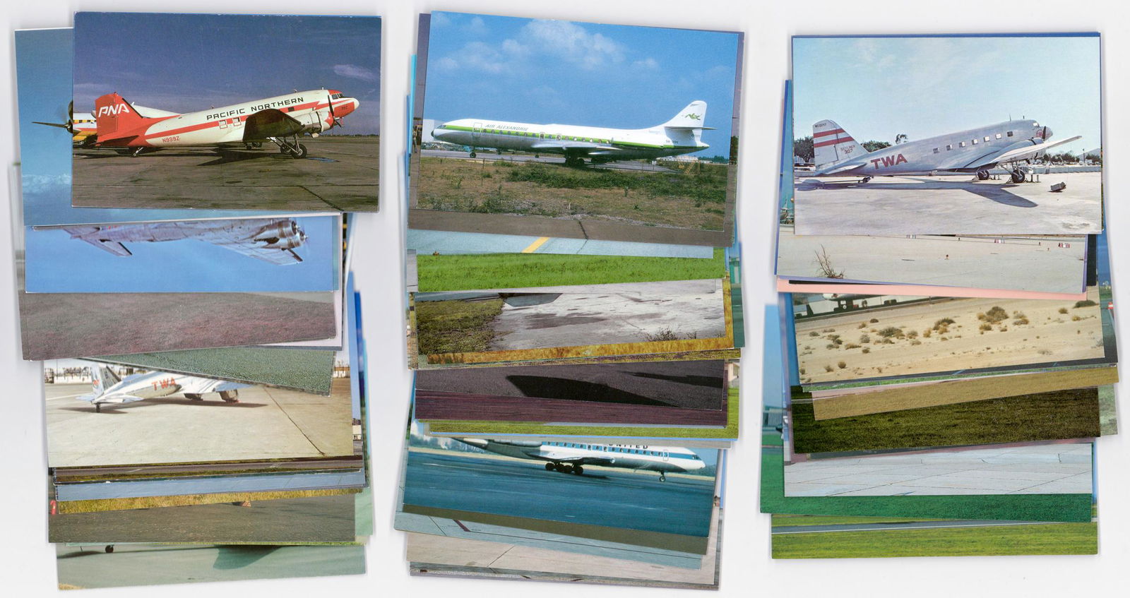 [Aviation, Airlines] Souvenir Postcards (90) (1 of 17)